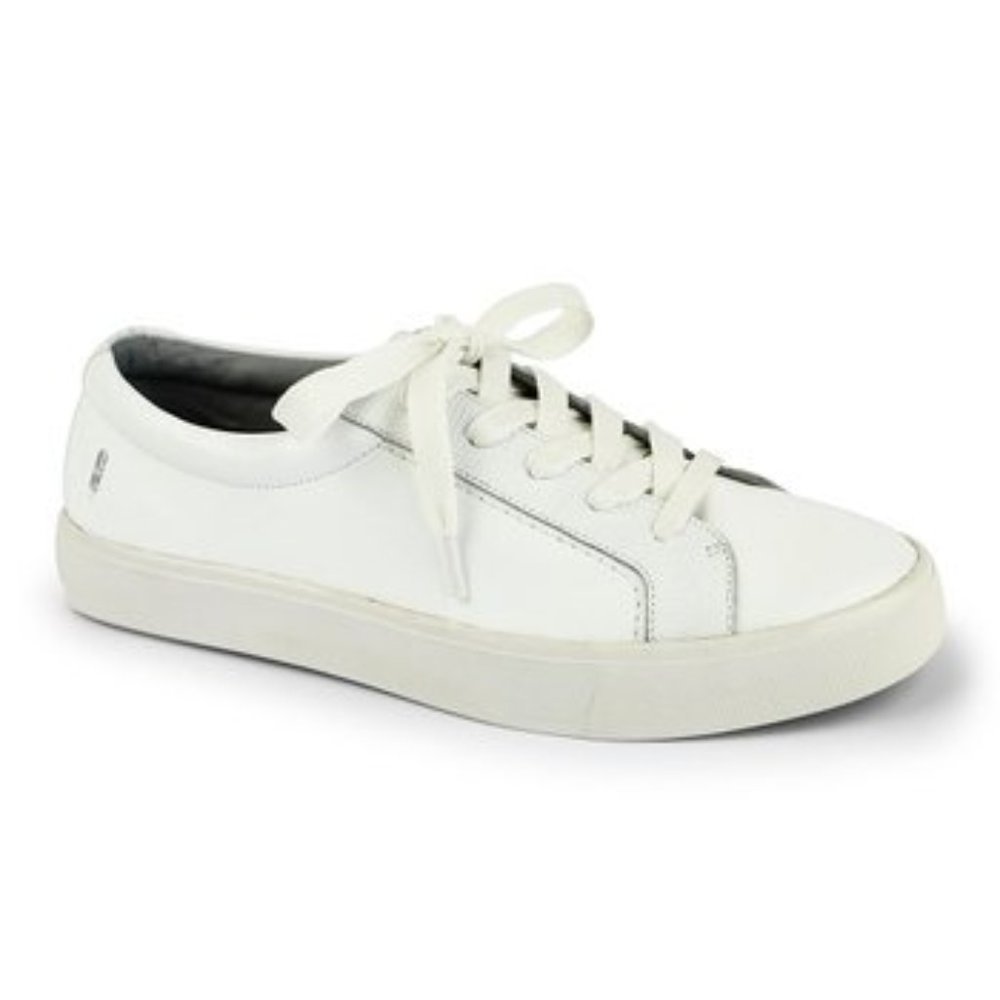 Revitalign White Alameda Leather Sneaker - Sz 10
